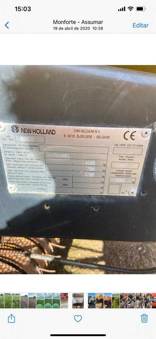 Enfardadeira New Holland
