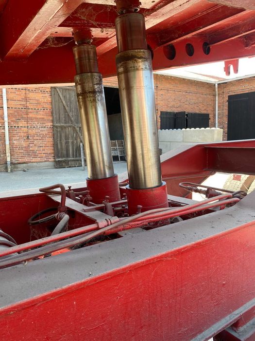 Naczepa Meierling wraz z wózkiem