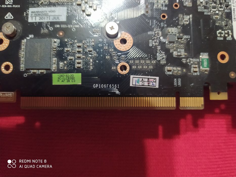 Видеокарта Asus GTX 950 2GB Inno 3d 1060 3GB DDR5