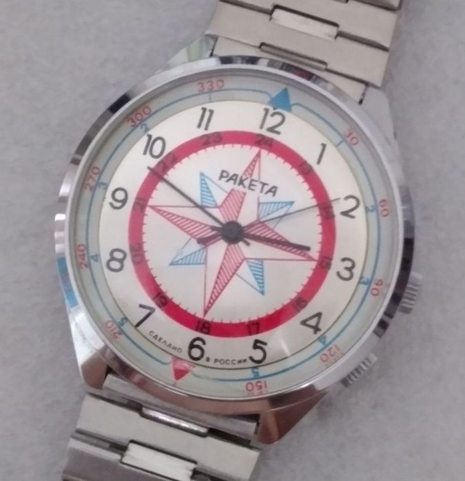 часы Ракета Роза Ветров  НОВЫЕ