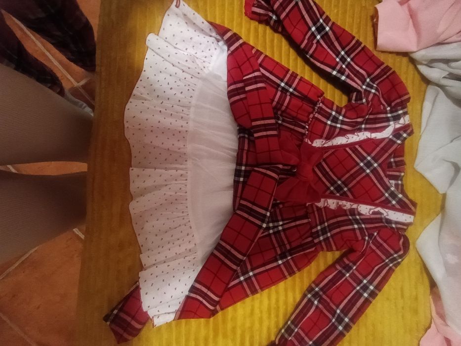 2 vestidos de natal 6 anos muito bonitos