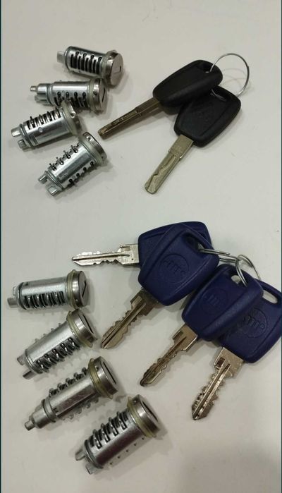 FIAT DOBLO Добло Ручка дверей бокова, задня, водійська, личинка, замок