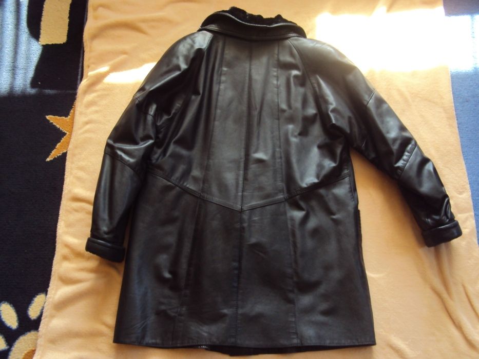 Kurtka skórzana damska L