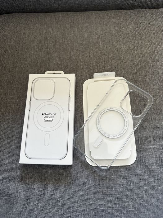Capa transparente com MagSafe para iPhone 14 Pro
