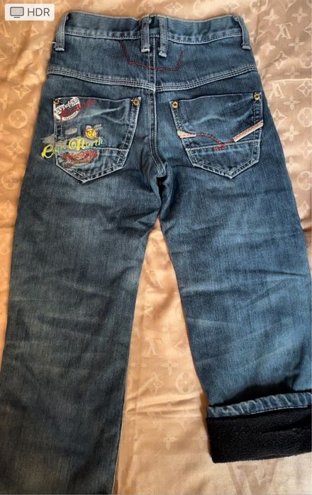 Джинси легкі та утеплені на хлопчика,б/на зріст 116 -122 см,6 -7 років