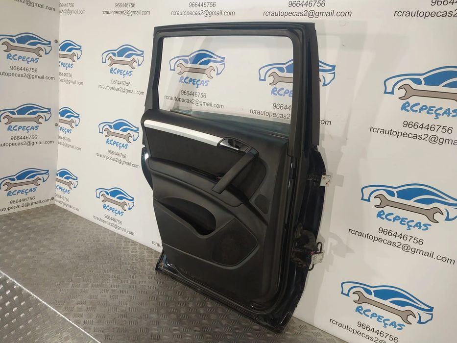 PORTA PORTAS TRASEIRA TRÁS ESQUERDA AUDI Q7 MOTOR PUXADOR VIDRO