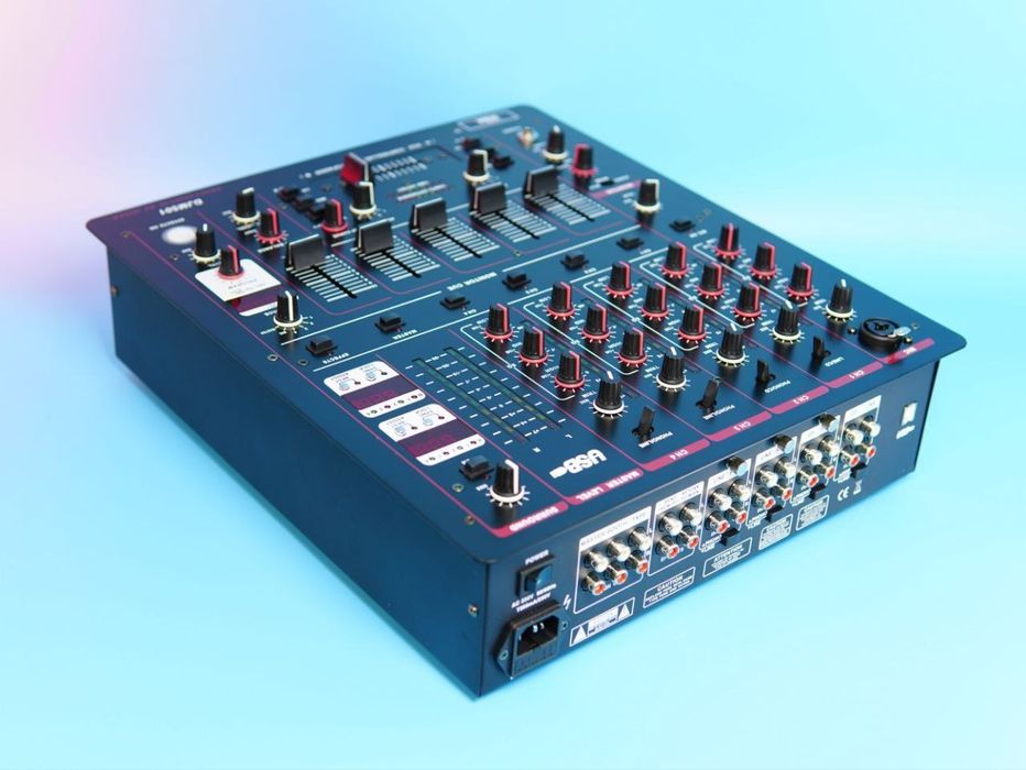 Професійний 5-канальний DJ-мікшер Soundmix DJM501 з USB та цифровими е