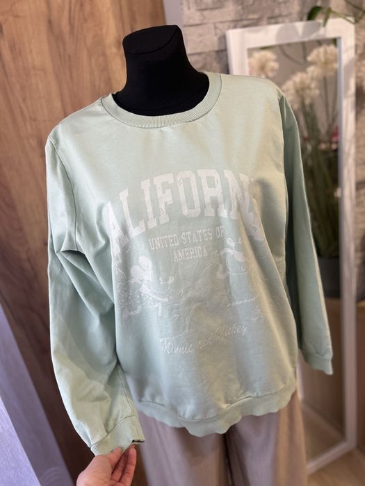 Seledynowa bluza damska TU – rozmiar 46