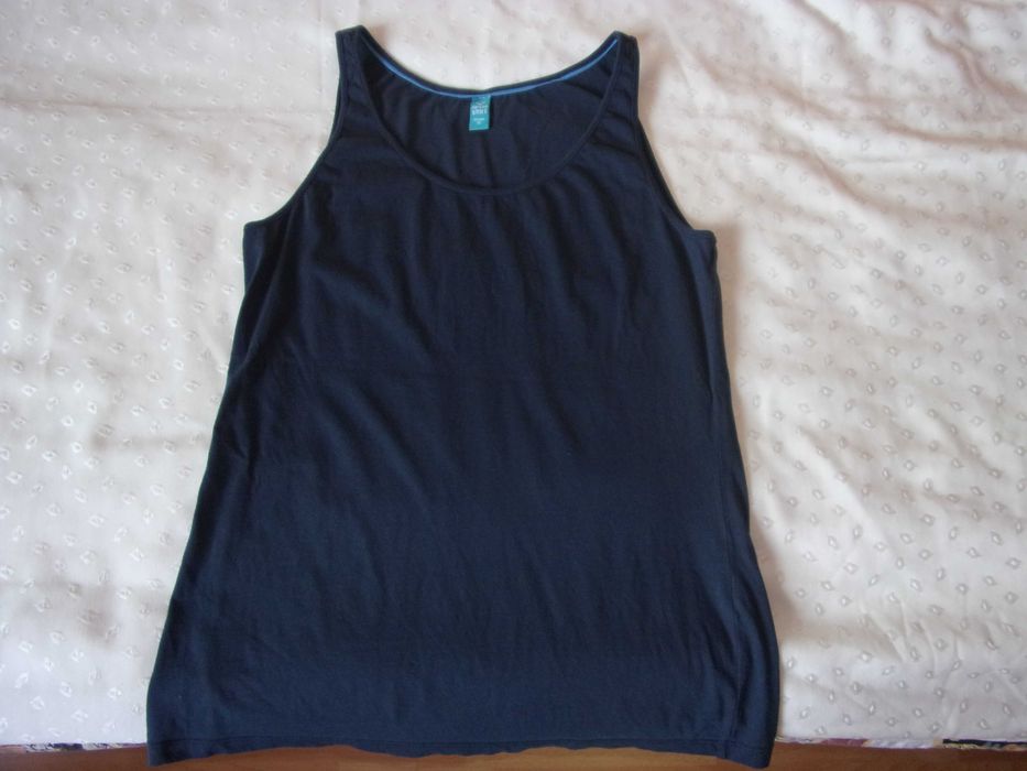 granatowa koszulka top damski Spreadshirt Xl