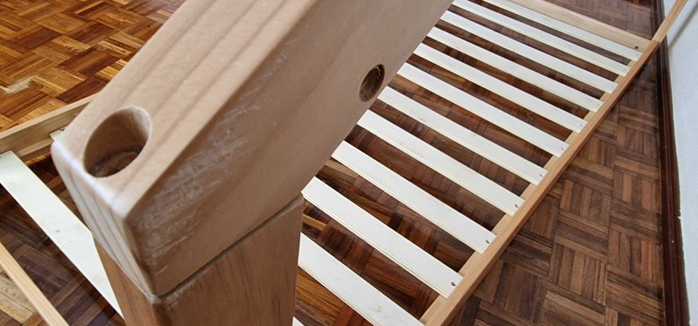 Cama Criança Casinha 90x190 + Colchão BedStory