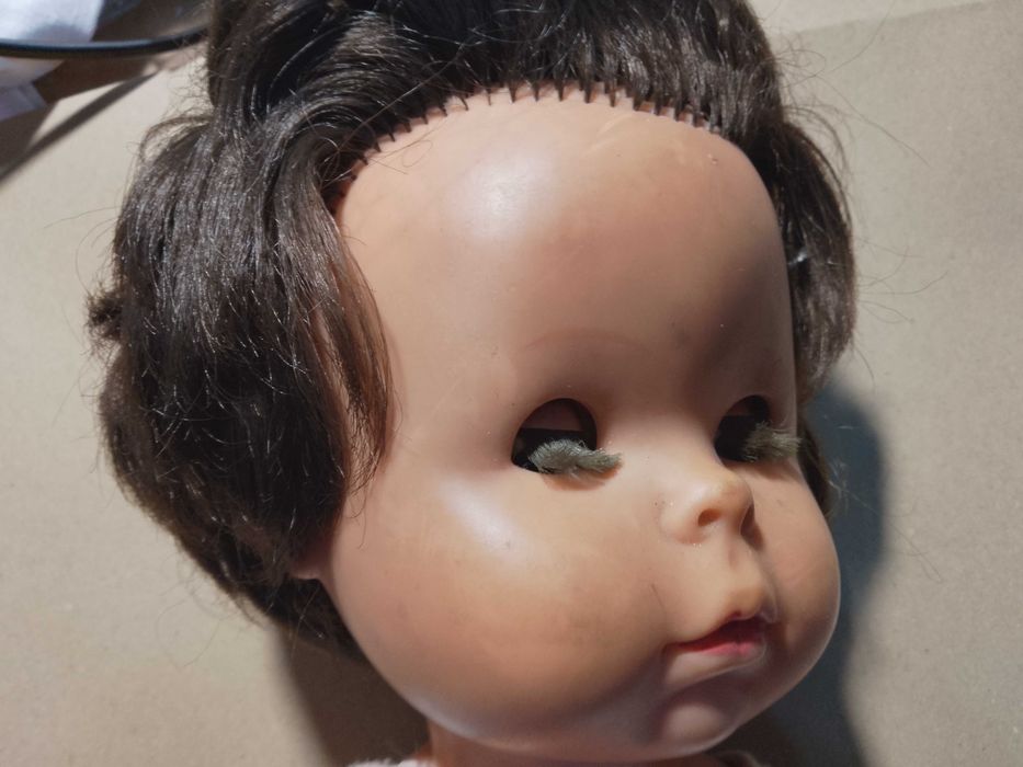 stara duża lalka prl