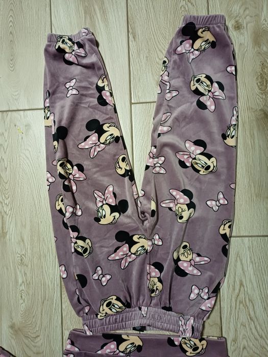 Komplet welurowy, dres Myszka Minnie, Disney