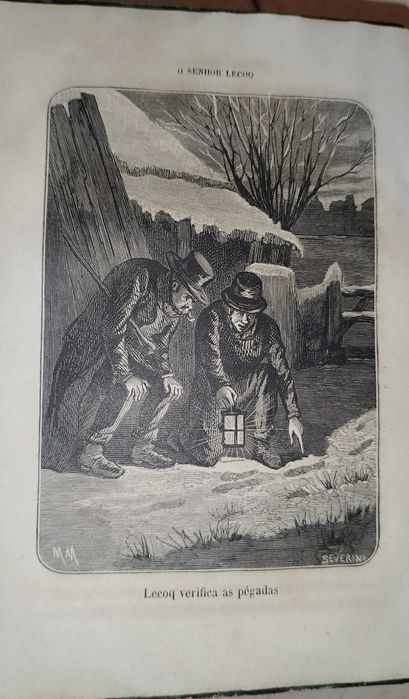 GABORIAU. (Emilio) O SENHOR LECOQ, 1877
(Aventurasd’um preso e d’um ag