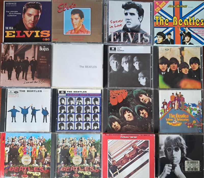 CD (Audio) Presley Beatles Rolling Stones Nazareth Jethro Trull Doors