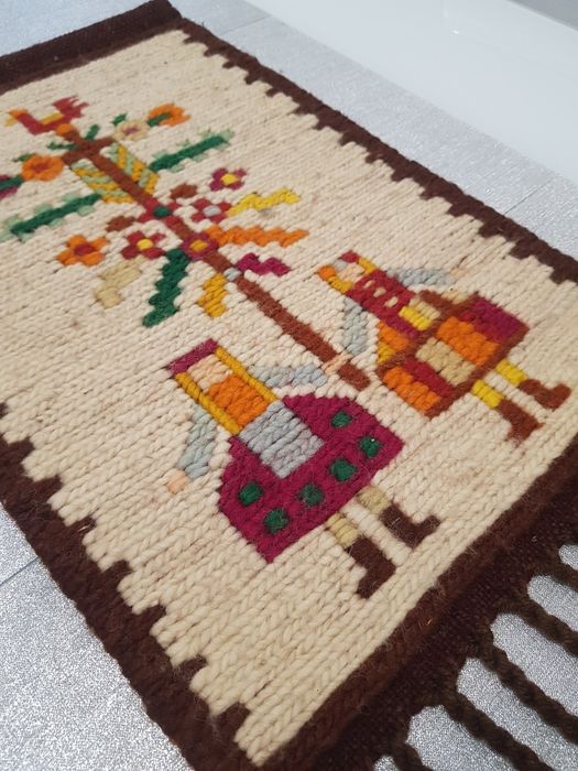 Nowy Gobelin kilim sumak 1993 Cepelia PRL