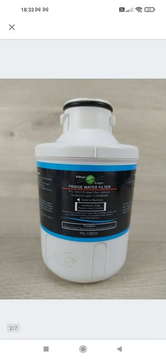 FilterLogic FFL-105CH Filtr wody do lodówki OUTLET

Po zwroc