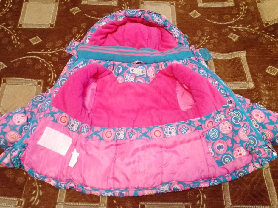 Зимова куртка для дівчинки