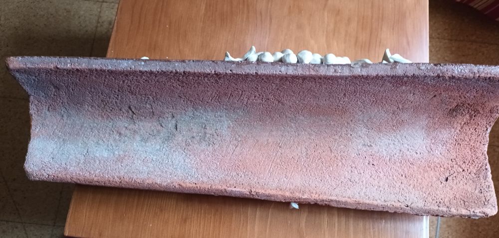 Telha regional decorada