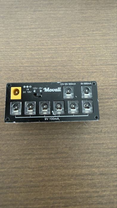 Fonte Movall | 8 Saídas Isoladas | Anti Interferência | Pedalboard Guitarra eletrica