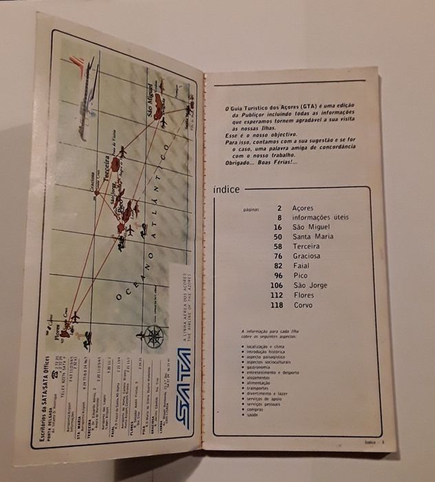 Guia turístico dos Açores - edição 1981/82