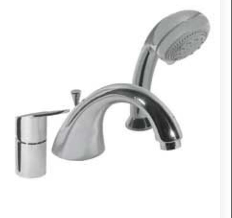Смеситель для ванны на борт, смеситель для ванной ,врізний змішувач