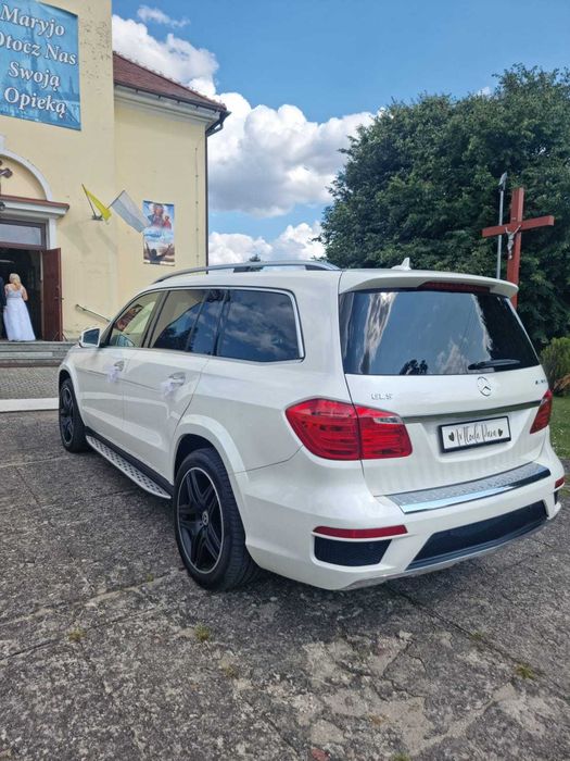 Mercedes GLS samochód na wynajem do ślubu ślub wesele