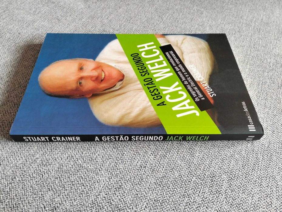 Livro "A gestão segundo Jack Welch" de Stuart Crainer
