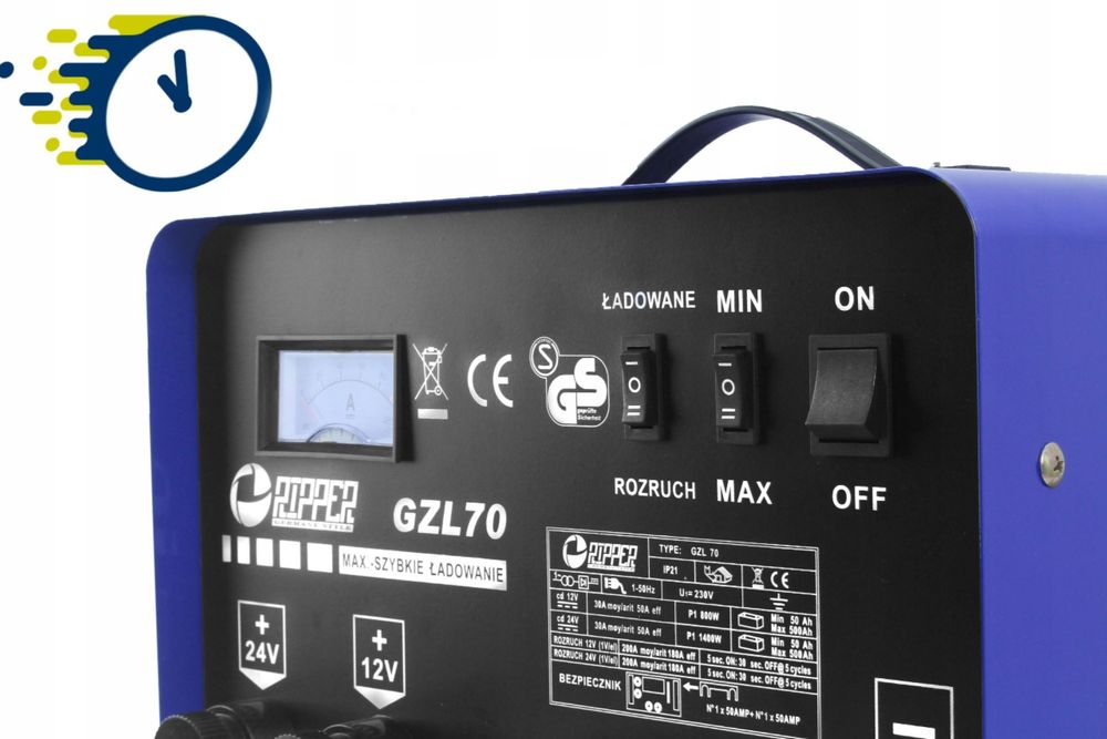 Nowy prostownik z rozruchem 250A