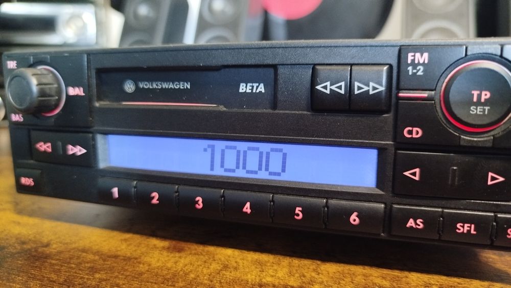 Radio VW Beta V Golf Passat Polo Bora