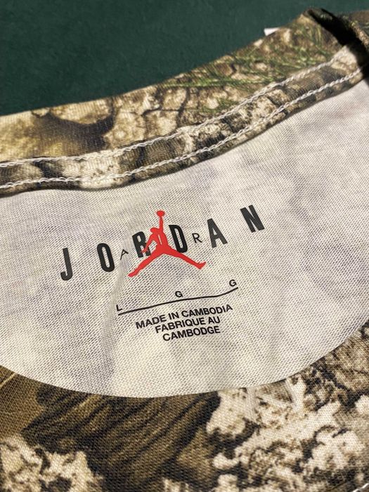 Nike Jordan Brooklyn Realtree T-Shirt L
