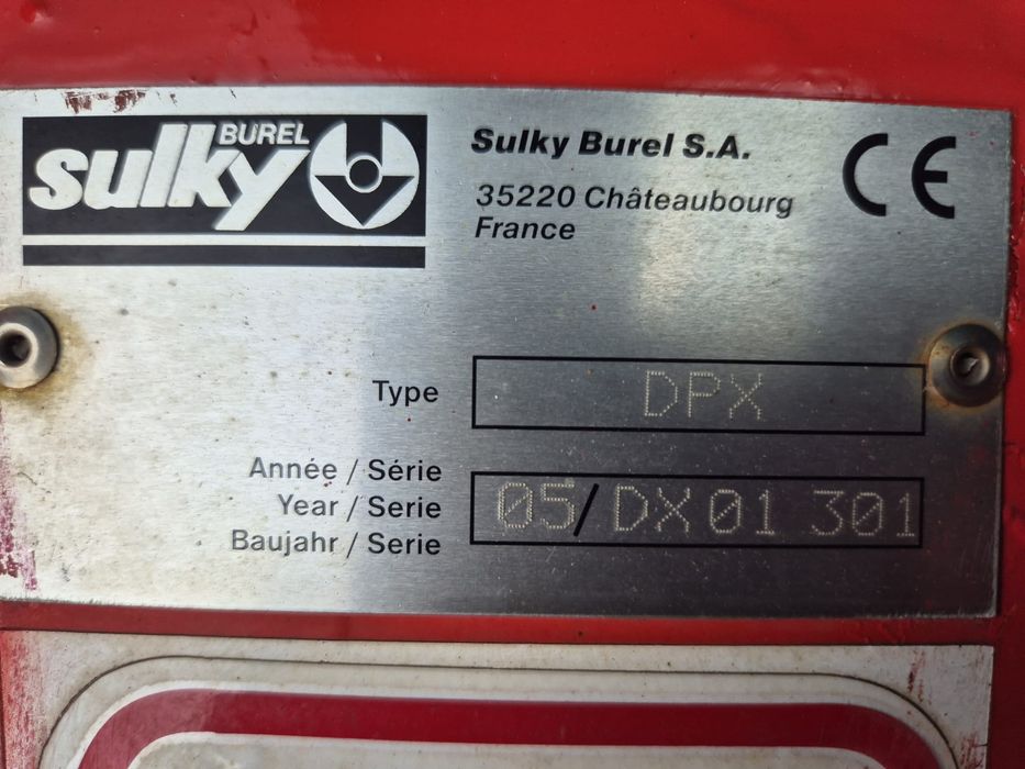 Rozsiewacz nawozów SULKY DPX PRIMA 2100 litrów