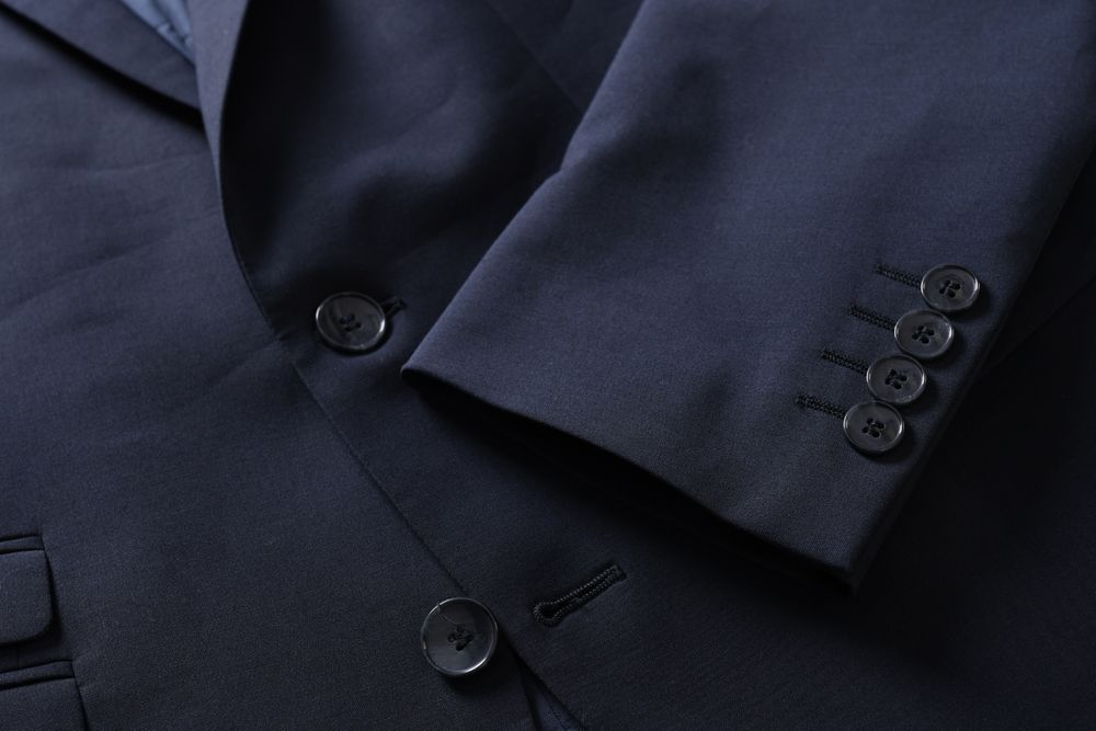 DIGEL MOVE elegancka granatowa marynarka męska 44% wełna r. 50