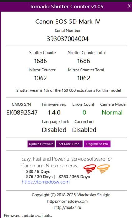 Canon EOS 5D Mark IV