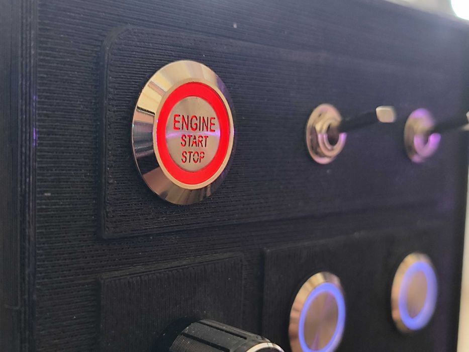 DIY Button Box для Сімрейсингу