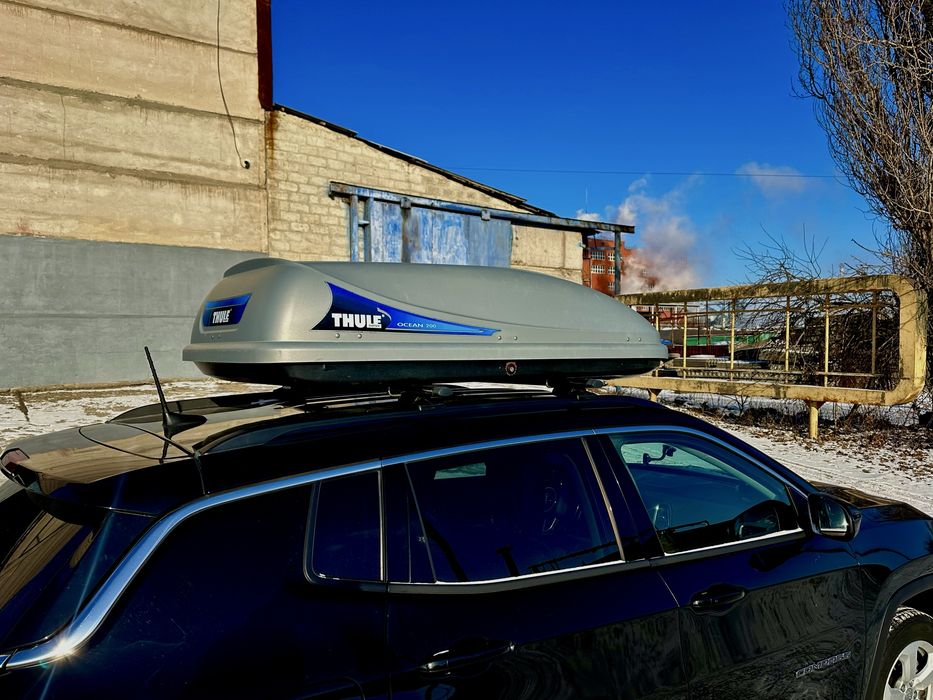 Продам бокс на кришу Thule Ocean 200 стан нового.