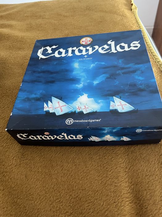 Jogo de tabuleiro designado Caravela