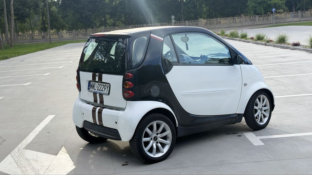 Smart Fortwo 0.7 Turbo 61 KM | Automat | Łopatki F1 | Panorama | Klima | 2004 r.