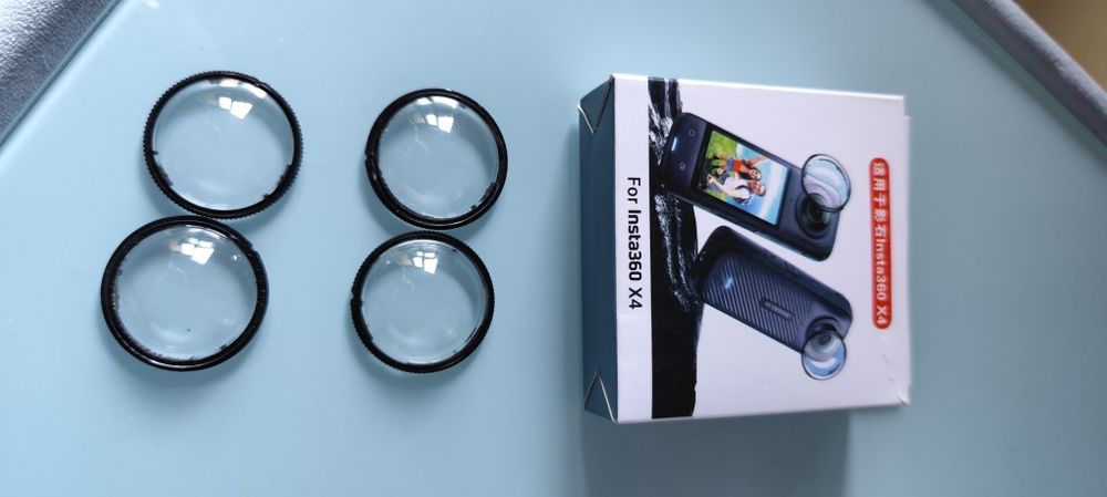 Proteção de lentes insta 360 X4