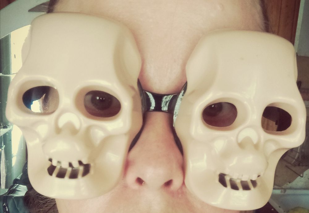 Okulary na Halloween