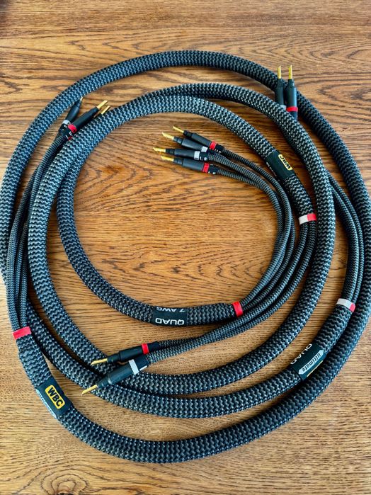Przewody kable głośnikowe WBC World Best Cables 2,5m Bi-wire banana