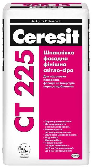 Ceresit, Склад, Клея ЦПС итд