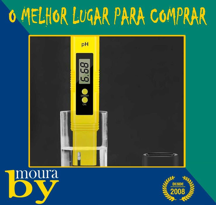 Medidor de PH pureza da água ppm filtro de aquário