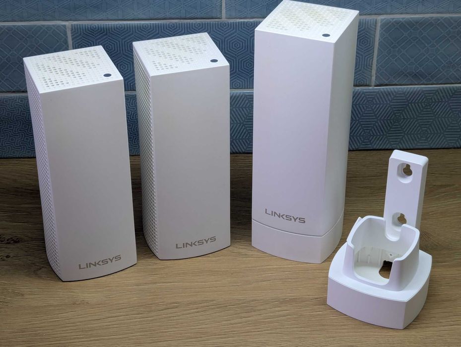 Роутер Mesh бесшовный Wi-Fi Linksys velop WHW03 AC2200 три диапазона