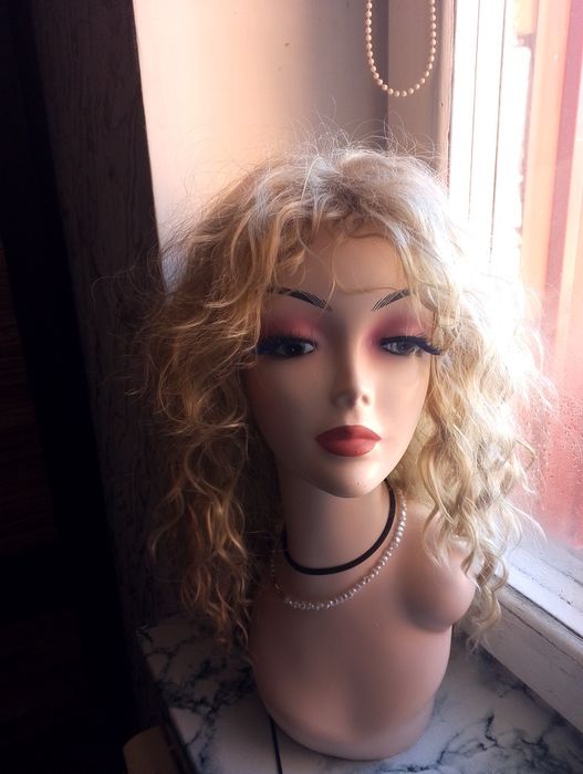 Перука Афролокони без плетіння 45см