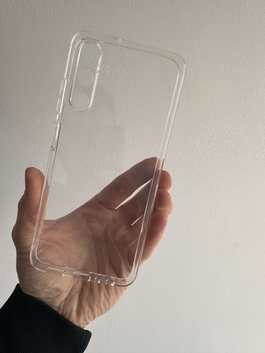 Etui Plecki przeźroczyste 2mm + SZKŁO hartowane do Samsung A05s