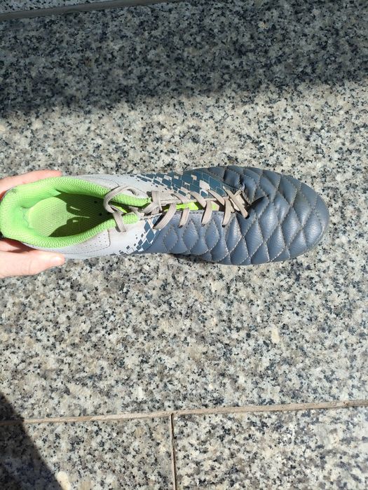 Buty korki męskie Kipsta Decathlon 39 szaro zielone