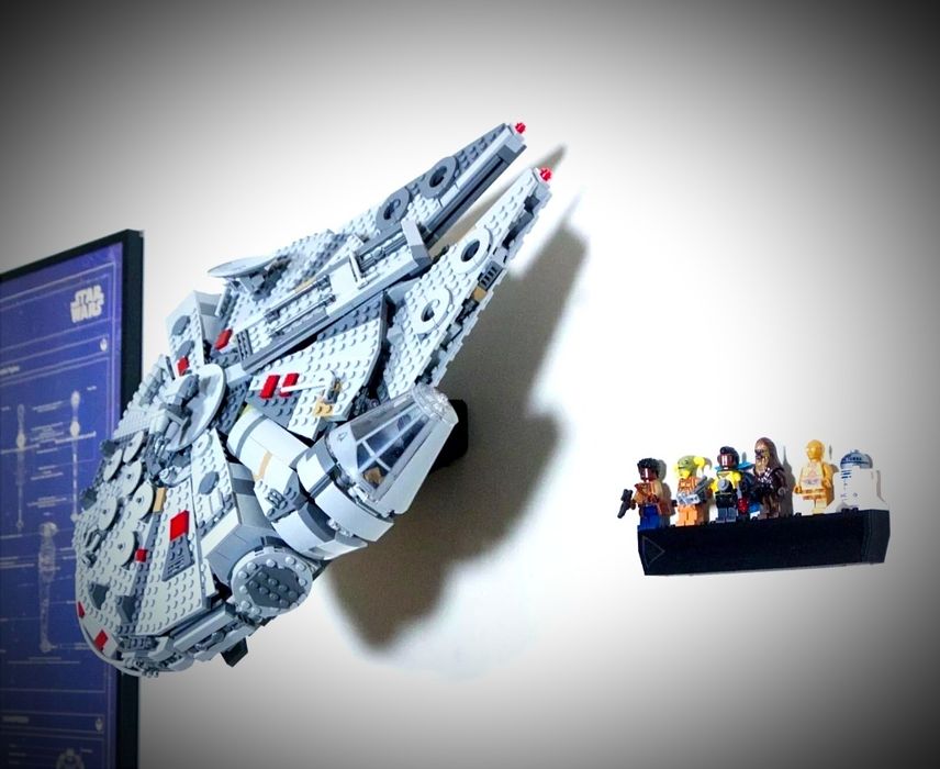 suporte de parede LEGO technic