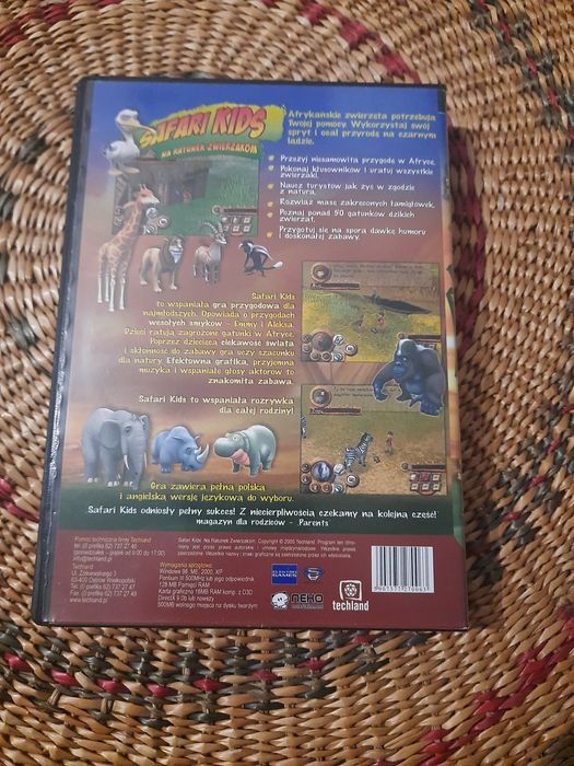 Gra komputerowa Safari Kids