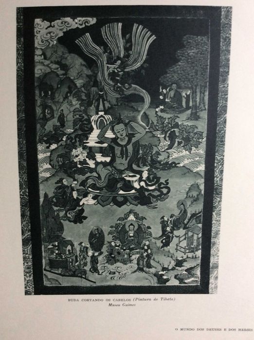 O mundo dos Deuses... Estampa do ano 195? Ver descrição da imagem/s