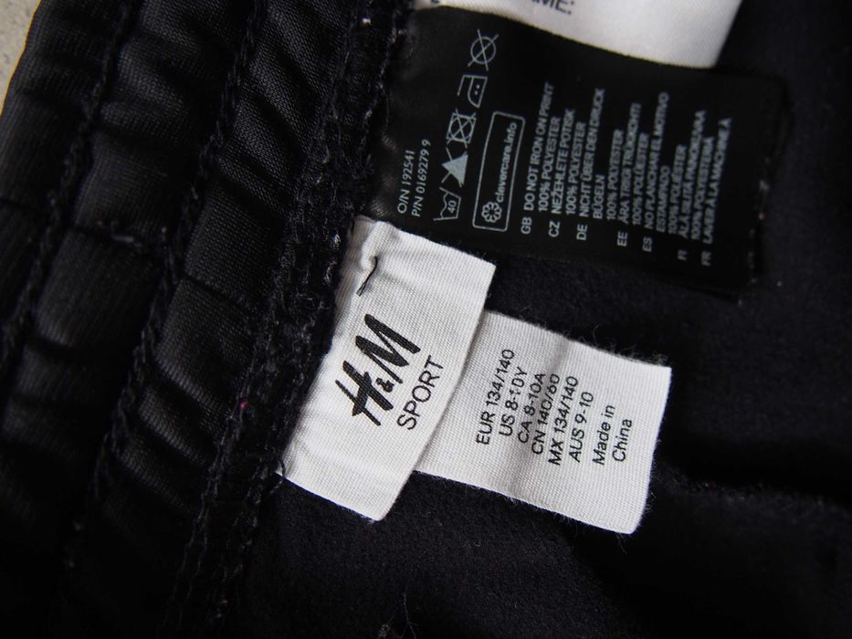 Spodnie dres dresowe 134/140 cm H&M